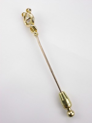 Victorian Pearl and Diamond Stick Pin
