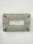 Antique Art Deco Filigree Brooch