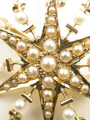 Vintage Pearl Brooch and Pendant