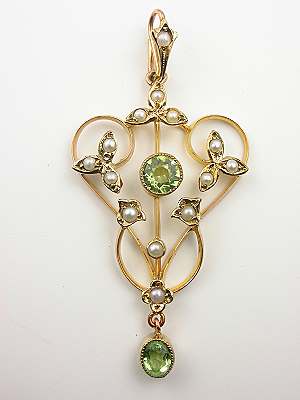 Art Nouveau Antique Pendant