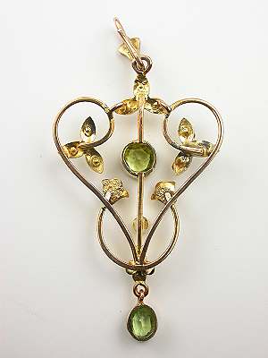 Art Nouveau Antique Pendant