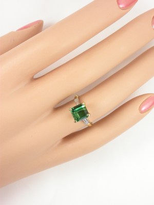 Estate Tourmaline Engagement Ring