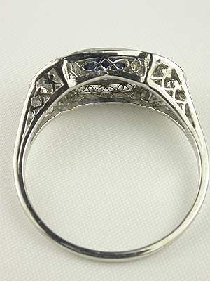 Antique Edwardian Filigree Ring