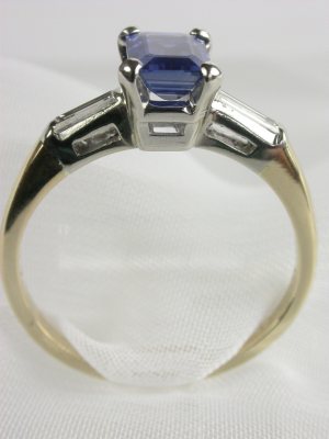 Sapphire Engagement Ring by A. Jaffe