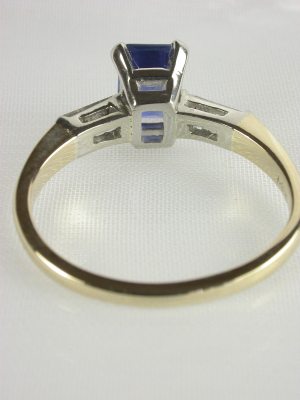 Sapphire Engagement Ring by A. Jaffe