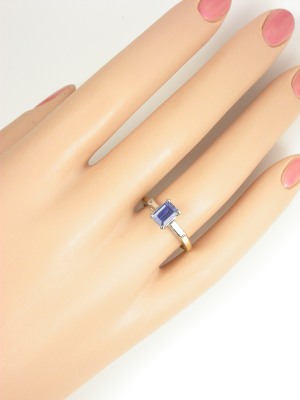 Sapphire Engagement Ring by A. Jaffe