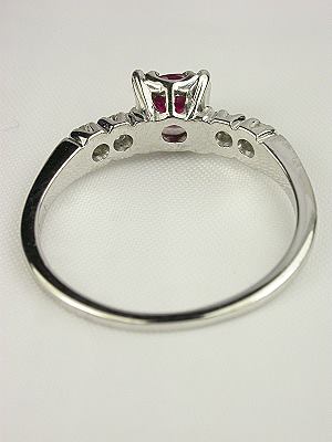 Vintage Ruby Engagement Ring