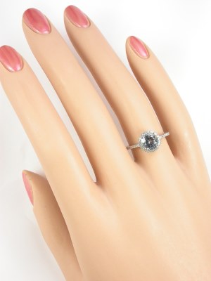  Aquamarine Engagement Ring