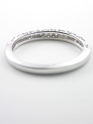 Paisley and Filigree Diamond Wedding Ring