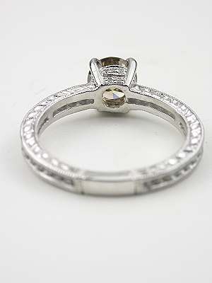 Timeless Champagne Diamond Engagement Ring