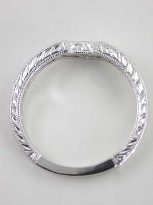 Curved Matching Wedding Ring