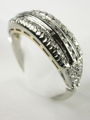 Classic  Diamond Wedding Ring from 1925