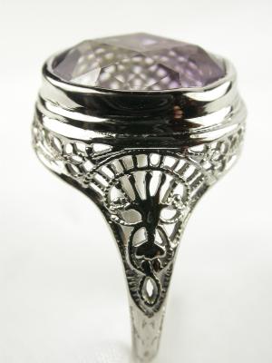 Edwardian Amethyst Antique Engagement Ring