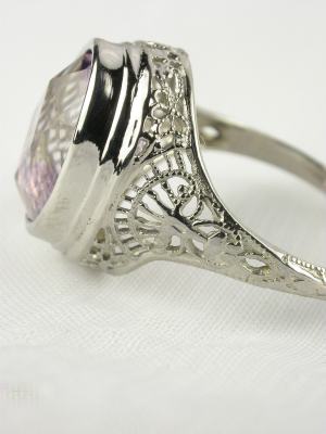 Edwardian Amethyst Antique Engagement Ring