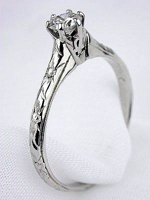 Antique Diamond Engagement Ring