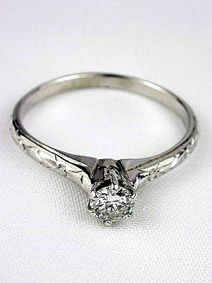 Antique Diamond Engagement Ring