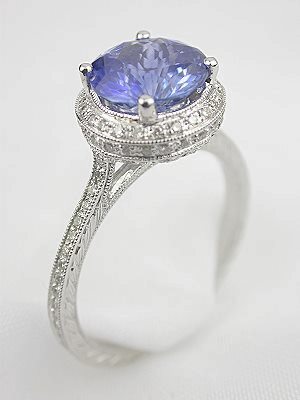 Beverley K Sapphire Engagement Ring