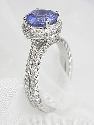 Beverley K Sapphire Engagement Ring