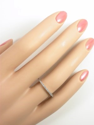 Narrow Diamond Eternity Band by Beverley K