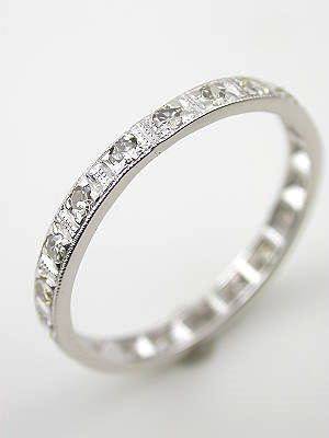 1930s Antique Diamond Wedding Ring