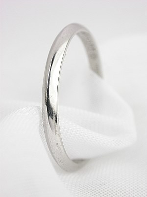 1948 Platinum Antique Wedding Band