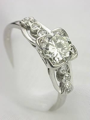 1930's Antique Diamond Engagement Ring