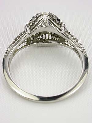 Belais Antique Diamond Engagement Ring