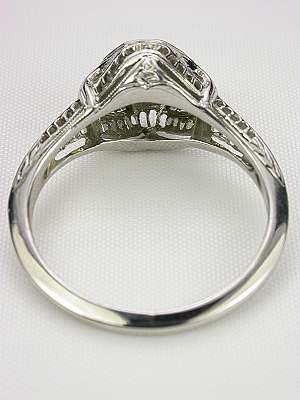 Belais Antique Diamond Engagement Ring