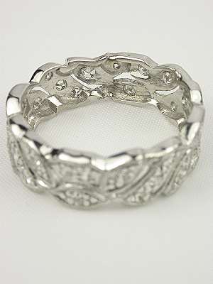 Antique Platinum Wedding Ring, RG-2200