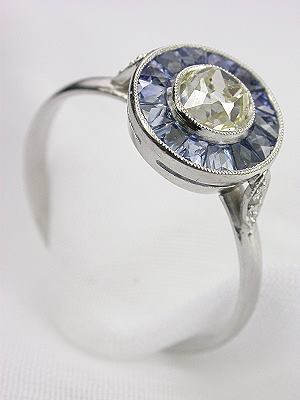 1930s Platinum Antique Engagement Ring