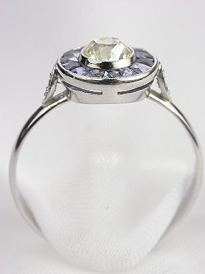 1930s Platinum Antique Engagement Ring