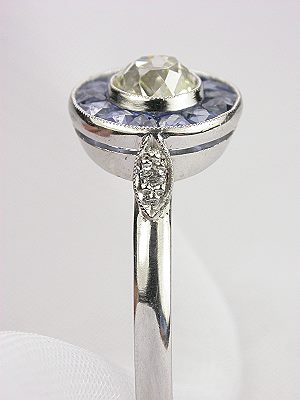 1930s Platinum Antique Engagement Ring
