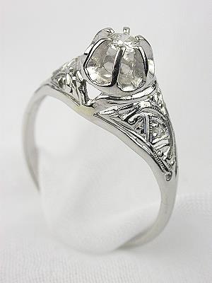 Antique Edwardian Diamond Engagement Ring