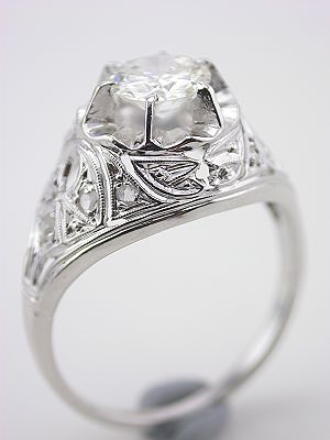 1930s Vintage Diamond Engagement Ring