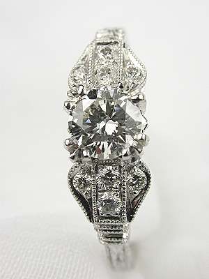 Diamond Engagement Ring by Beverley K