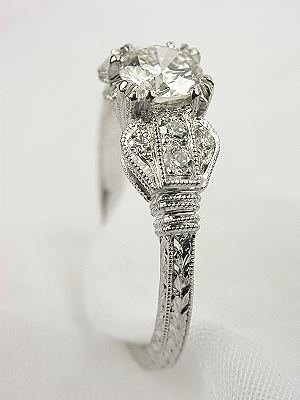 Diamond Engagement Ring by Beverley K