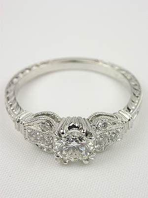 Diamond Engagement Ring by Beverley K