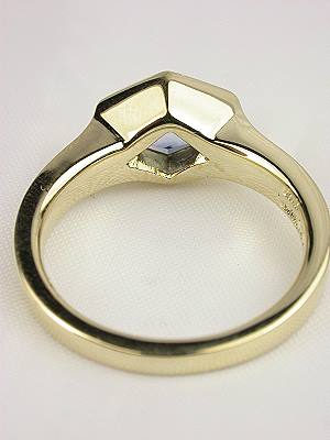 Contemporary Sapphire Ring by David DeAtley
