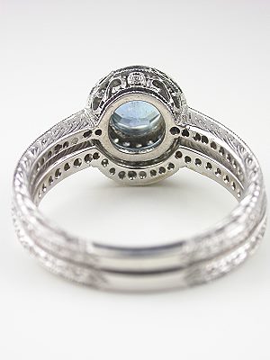Engagement and Wedding Bridal Rings Set