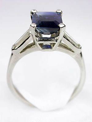 Vintage Sapphire Engagement Ring by J.B.Star
