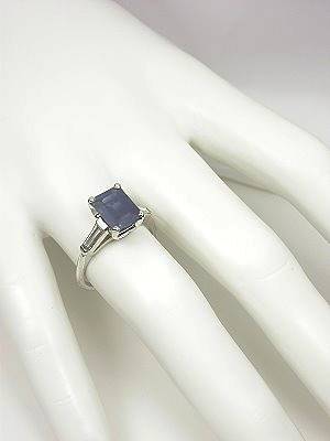 Vintage Sapphire Engagement Ring by J.B.Star