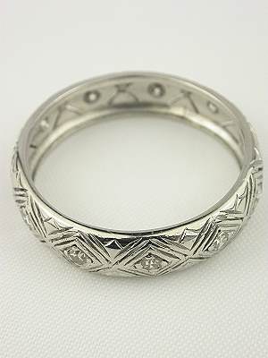 Art Deco Antique Wedding Ring