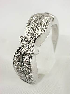 Vintage Style Wedding Ring