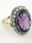 Vintage Amethyst Cocktail Ring