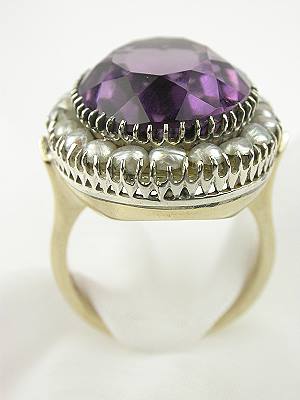 Vintage Amethyst Cocktail Ring