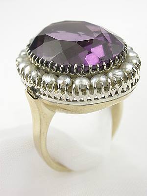 Vintage Amethyst Cocktail Ring