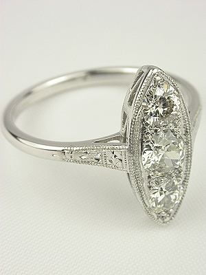 Edwardian Antique Diamond Engagement Ring