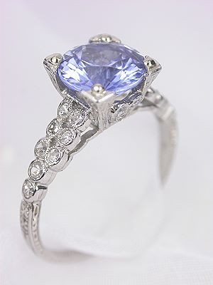 1925 Classic Antique Sapphire Engagement Ring