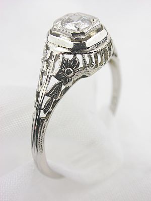 Antique Art Deco Engagement Ring