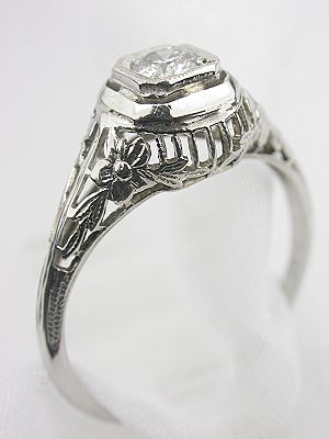 Antique Art Deco Engagement Ring